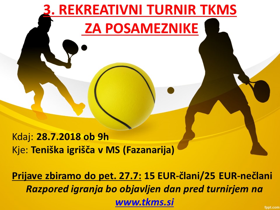 3. rekreativni turnir TKMS